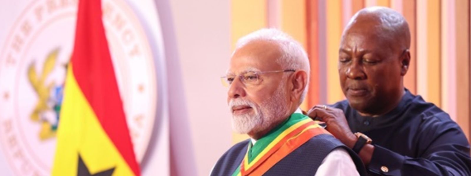 India's Modi Conferred Ghana’s Highest Honour